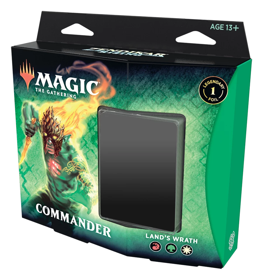 Other MTG: Zendikar Rising Commander Deck - Land's Wrath Trading Card Games