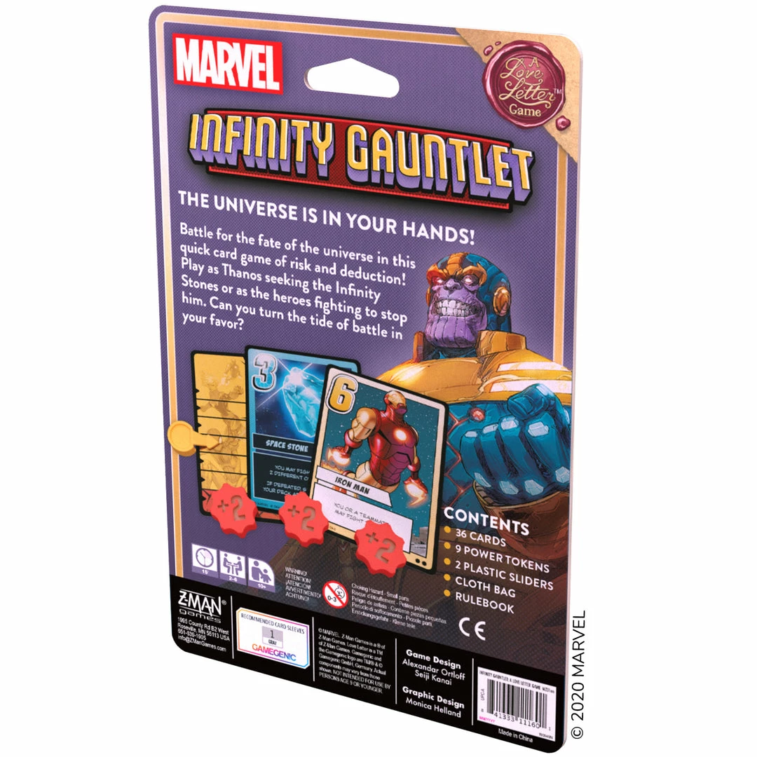 Other Infinity Gauntlet: A Love Letter Game Board Games