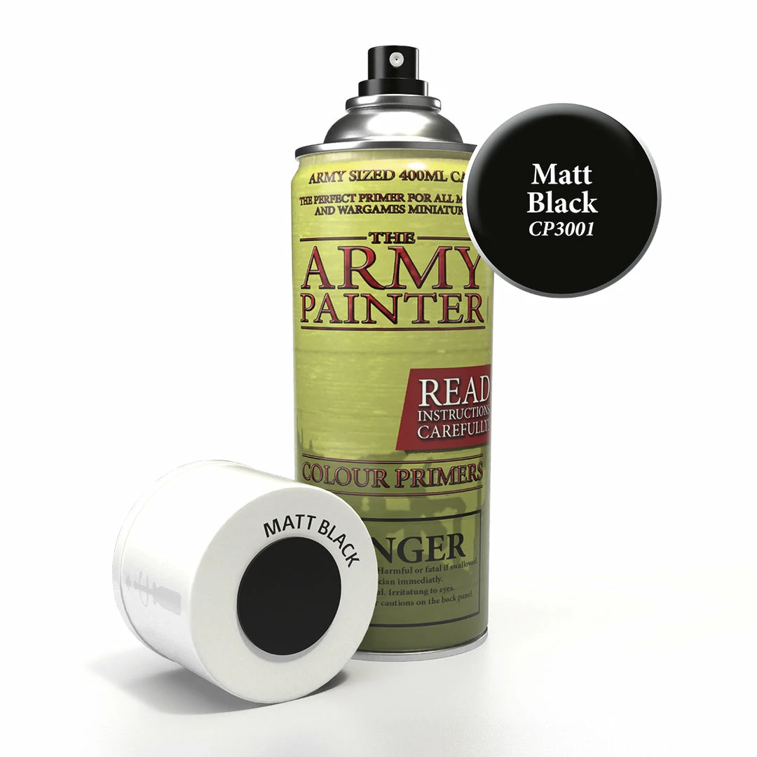 Other Colour Primer Spray: Matte Black Paints