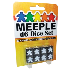 Other Meeple D6 Dice Set Black