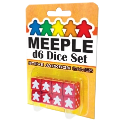 Other Meeple D6 Dice Set Red