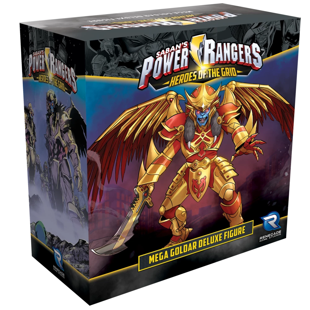 Other Miniatures Power Rangers: Heroes Of The Grid - Mega Goldar Deluxe Figure