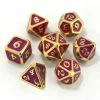 Other Die Hard Dice Metal AfterDark Neon Nightlife 7ct Polyhedral Set