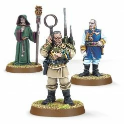 Common Ground Games Warhammer 40,000 Imperial Guard Regimental Advisors Miniatures