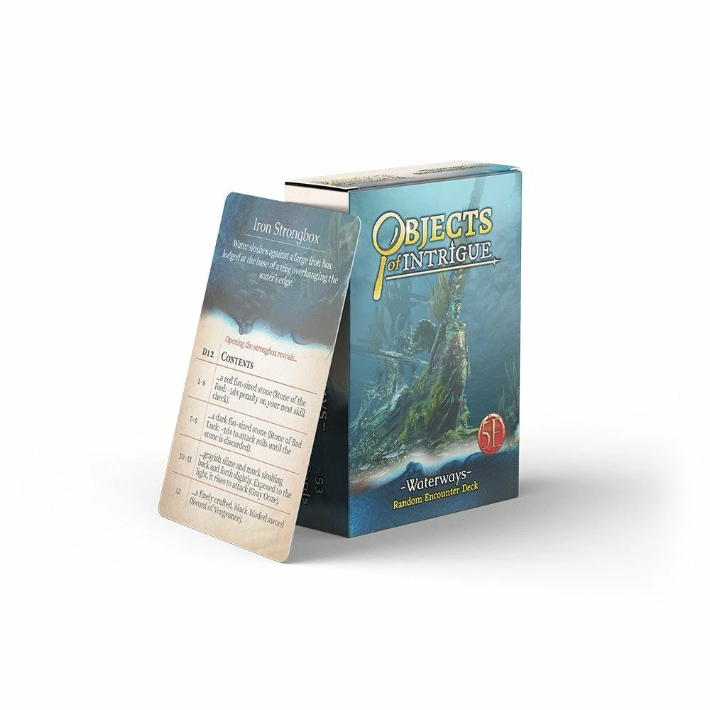 Other Game Master's Toolbox: Objects Of Intrigue - Waterways Role Playing Games