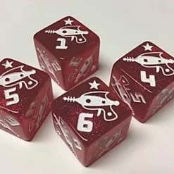 Other Black Oak Workshop Oblit-O-Tron Red Glitter Single D6