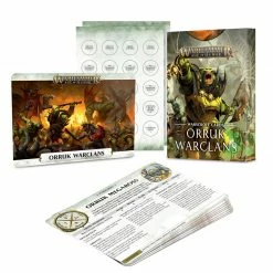 Other Warhammer Age Of Sigmar Orruk Warclans Warscroll Cards Miniatures