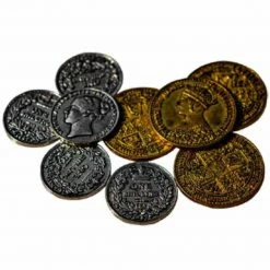 Other Nanty Narkin: Victorian Metal Coin Set 1 Player Games