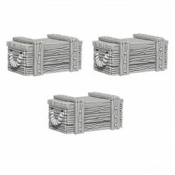 Other WizKids Deep Cuts Unpainted Miniatures: Crates