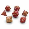 Other Norse Foundry Wonderous Polyhedral Dice Set Phoenix Tears