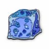 Other Dice Pins: Gelatinous Cube Blue