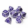 Other Die Hard Dice Metal Mythica Platinum Amethyst 7ct Polyhedral Set