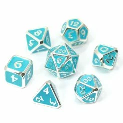 Other Die Hard Dice Metal AfterDark Neon Rain 7ct Polyhedral Set