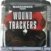 Other Warhammer 40,000 Wound Trackers Dice - Red/Black Miniatures