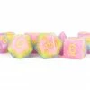 Other Metallic Dice Games Pastel Fairy 7ct Polyhedral Dice Set