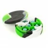 Other Silicone Round Dice Case - Green/Black/White
