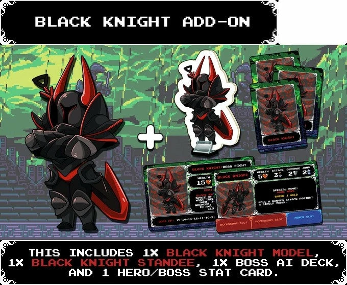 Common Ground Games Shovel Knight Dungeon Duels Black Knight Board Games