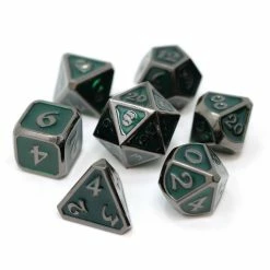 Other Die Hard Dice Metal Mythica Sinister Emerald 7ct Polyhedral Set