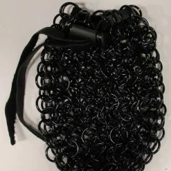 Other Norse Foundry Chainmail Dice Bag Black
