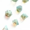 Other Opalite Semi-Precious Gemstone 7ct Polyhedral Dice Set