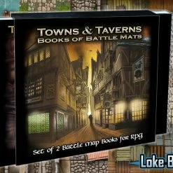 Common Ground Games Battle Mats Towns & Taverns Role Playing Games