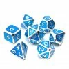 Other Die Hard Dice Metal Mythica Platinum Aquamarine 7ct Polyhedral Set