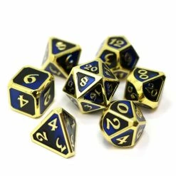 Other Die Hard Dice Metal Dark Arts Undertow 7ct Polyhedral Set