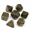 Other Die Hard Dice Storm Forged Metal Unearthed Bloodline 7ct Polyhedral Set