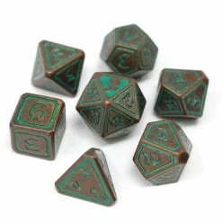 Other Die Hard Dice Storm Forged Metal Unearthed Sage 7ct Polyhedral Set