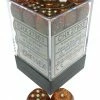 Other Chessex 12mm Glitter Gold/Silver 36ct D6 Set (27903) Dice