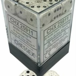 Other Dice Chessex 12mm Speckled Arctic Camo 36ct D6 Set (25911)
