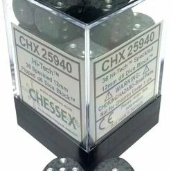 Other Dice Chessex 12mm Speckled Hi-Tech 36ct D6 Set (25940)