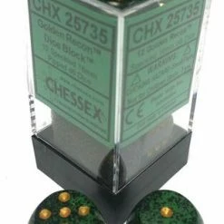 Other Chessex 16mm Speckled Golden Recon 12ct D6 Set (25735)