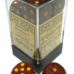 Other Chessex 16mm Speckled Mercury 12ct D6 Set (25723)