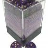 Other Chessex 12mm Vortex Purple/Gold 36ct D6 Set (27837)