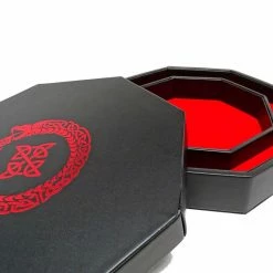 Other Easy Roller Ouroboros Dice Tray With Dice Staging Area And Lid