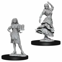 Other Pathfinder Deep Cuts Unpainted Miniatures: Bartender & Dancing Girl