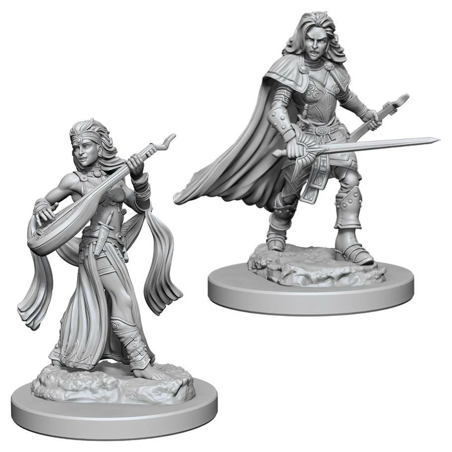 Other Pathfinder Deep Cuts Unpainted Miniatures: Human Female Bard (72610)