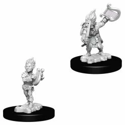 Other Pathfinder Deep Cuts Unpainted Miniatures: Gnome Male Bard