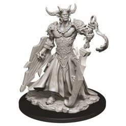 Other Pathfinder Deep Cuts Unpainted Miniatures: Genie Efreeti Wizkids D&D/Pathfinder Miniatures