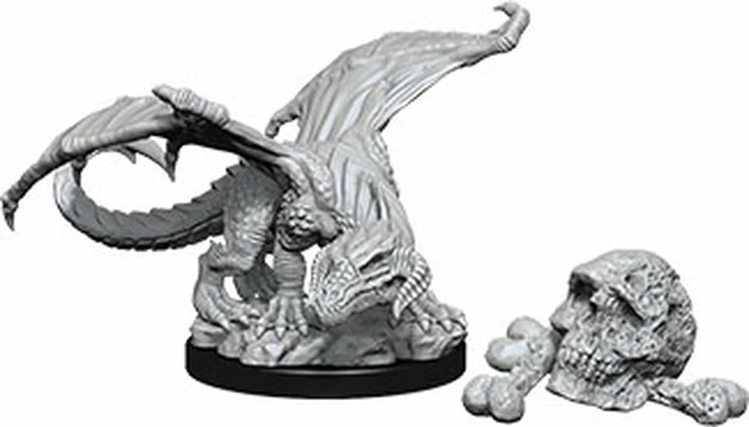 Other D&D Nolzur's Marvelous Unpainted Miniatures: Black Dragon Wyrmling