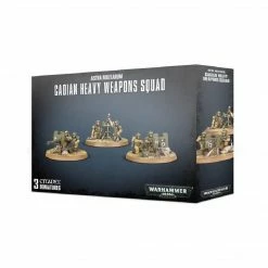 Other Miniatures Warhammer 40,000 Cadian Heavy Weapon Squad