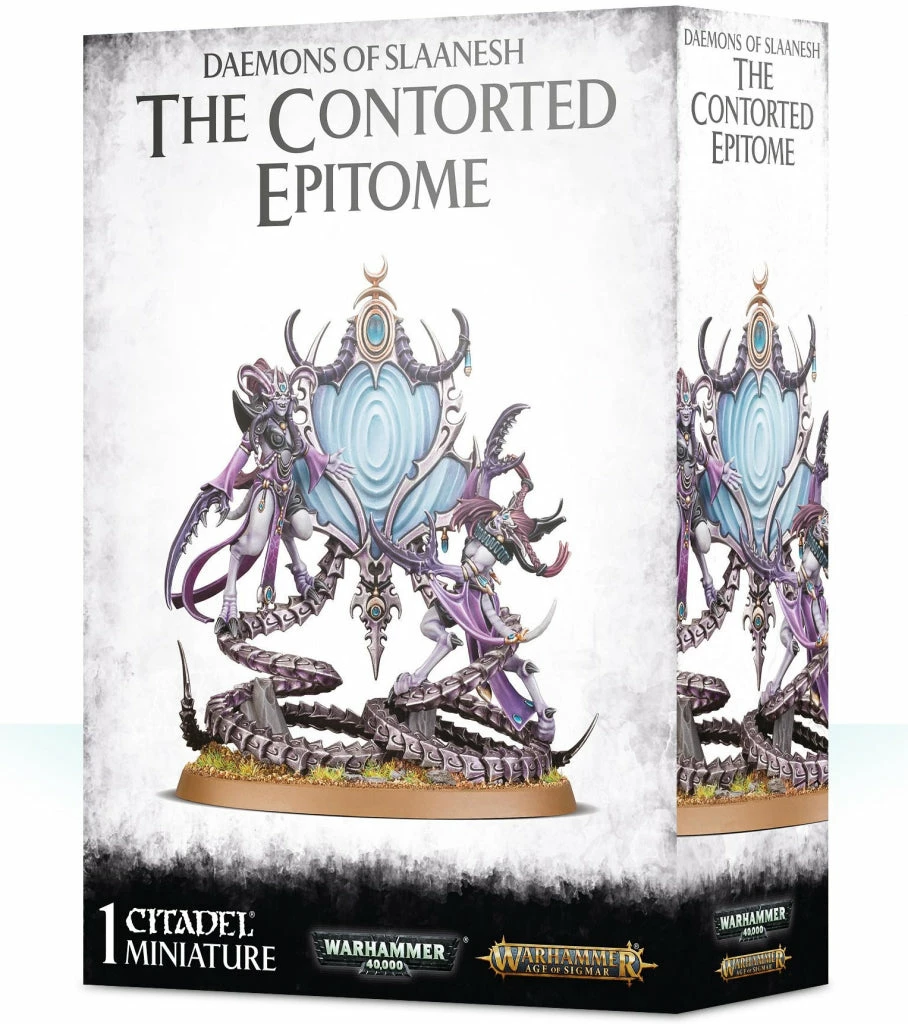 Other Miniatures Warhammer 40,000 & Age Of Sigmar Daemons Of Slaanesh The Contorted Epitome