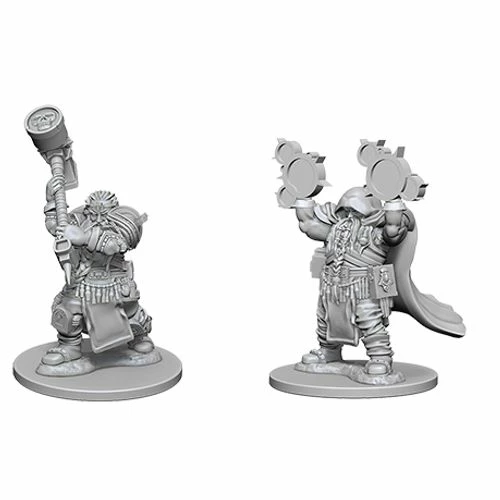 Other Wizkids D&D/Pathfinder Miniatures D&D Nolzur's Marvelous Unpainted Miniatures: Dwarf Male Cleric
