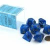 Other Chessex Vortex Blue/Gold 7ct Polyhedral Set (27436) Dice