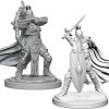 Other Pathfinder Deep Cuts Unpainted Miniatures: Female Knights/Gray Maidens Wizkids D&D/Pathfinder Miniatures