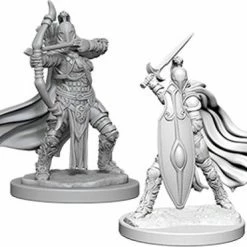 Other Pathfinder Deep Cuts Unpainted Miniatures: Female Knights/Gray Maidens Wizkids D&D/Pathfinder Miniatures
