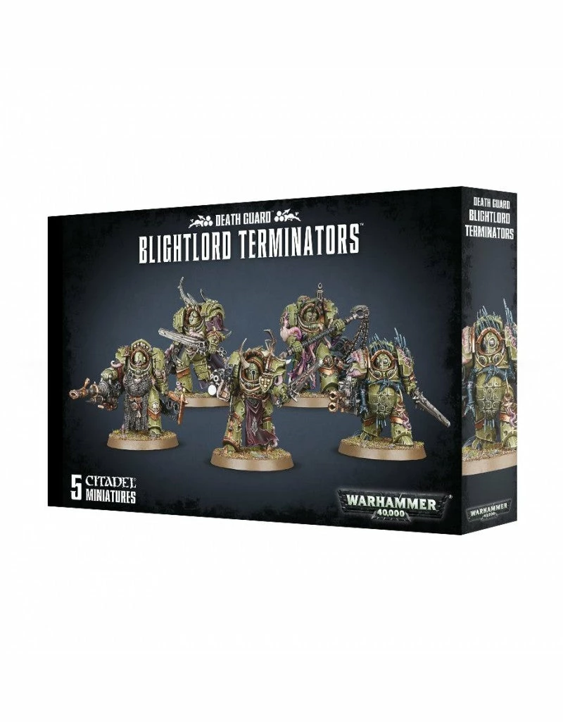 Other Warhammer 40,000 Death Guard Blightlord Terminators Miniatures