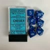Other Chessex Opaque Blue/White 7ct Polyhedral Set (25406) Dice