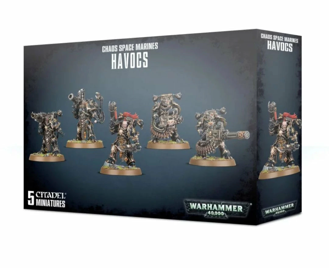 Other Miniatures Warhammer 40,000 Chaos Space Marines Havocs